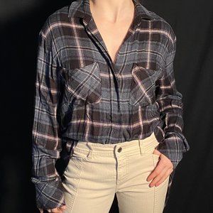 Cloth and Stone Plaid Shirt